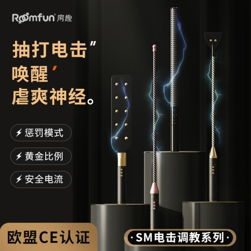 美國Roomfun SM——電子脈沖皮鞭 （散鞭拍 調教女王）